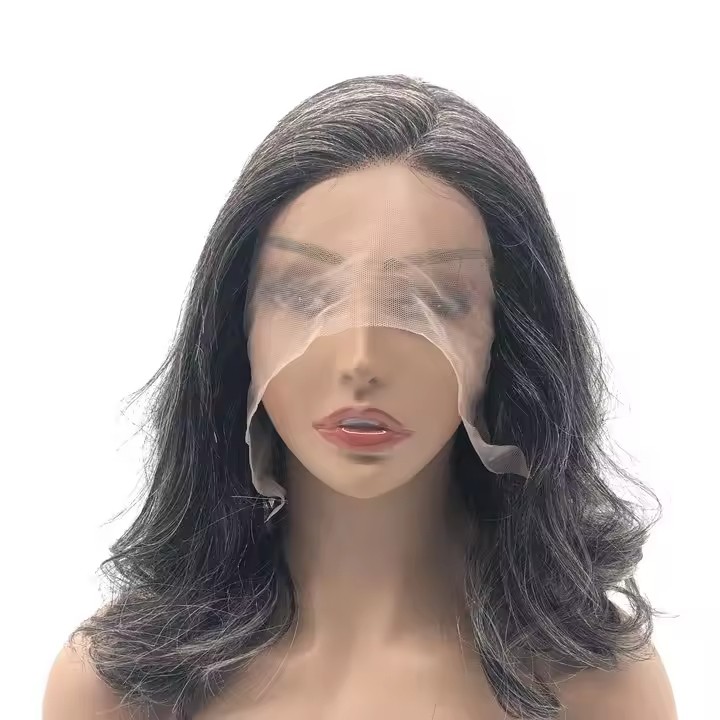 LONGFOR Fast Shipping 13x4x1 Real Human Hair Wig 12inches Curly Lace Front Full Wig for Women Transparent Lace Wholesale